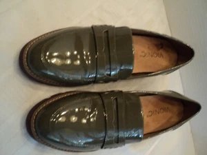 New in Box, Vionic Loafers, Cheryl Patent, Size 7.5M, Color - Olive Patent - Picture 1 of 8