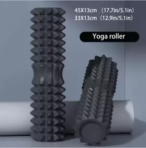 45cm Yoga Foam Roller Muscle Massage Block Pilates Tools Yoga Column Fitness Foa - Picture 1 of 11