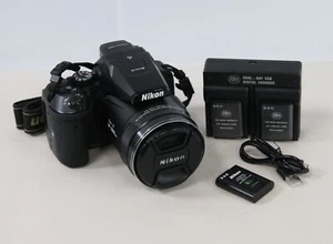 Nikon Coolpix P900 16.0 MP Digital Camera 24-2000mm Zoom Black + Extra EXCELLENT - Picture 1 of 17