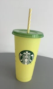 Starbucks Summer Lemon Venti Changing Colour Cup - 24fl oz - NEU - Bild 1 von 3