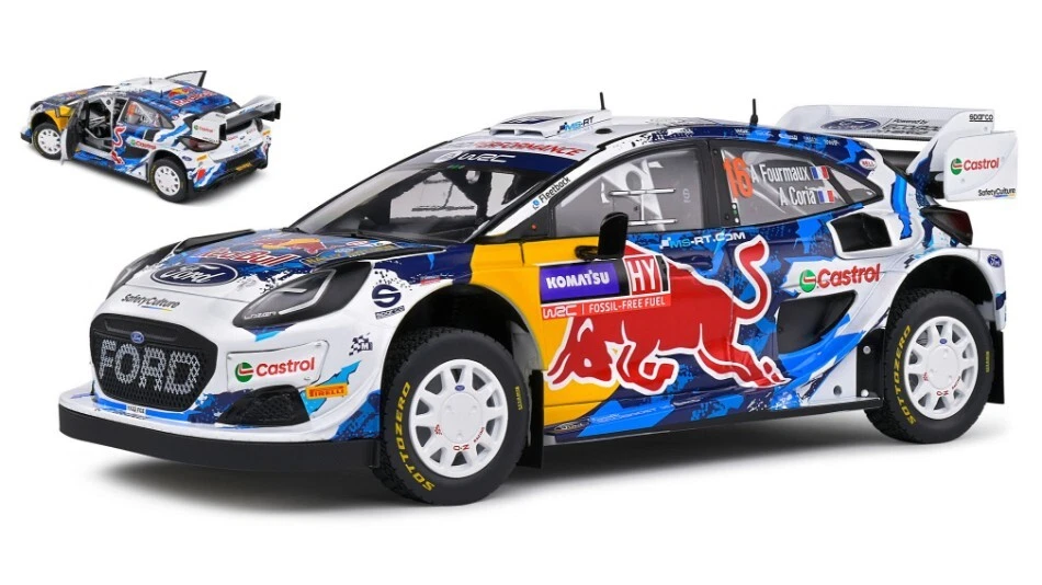 Modellino auto scala 1:18 FORD PUMA RALLY SWEDEN 2024 modellismo statico - Immagine 1 di 1