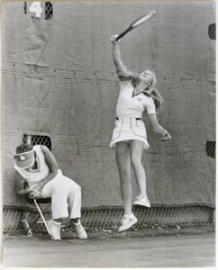  Original Vintage 1979 American Tennis Legend Andrea Jaeger, gestempelt - Bild 1 von 3