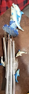 Vintage Dolphin Wind Chimes- - Picture 1 of 3