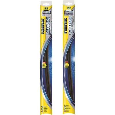 Rain-X 5079282-2 Latitude 2 en 1 22” escobilla limpiaparabrisas repelente al agua (2 por paquete) Foto 1 de 4