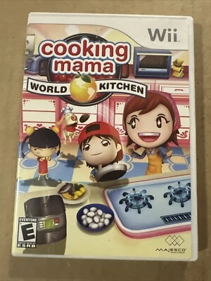 Cooking Mama World Kitchen Complete Nintendo Wii Tested Video Game With Manual - Image 1 of 4