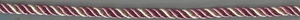 3/8" DARK ROSE IVORY CORD ROPE FABRIC TRIM 18 YARDS - Picture 1 of 1