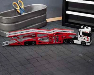 Hot Wheels Collectors Hot Wheels Elite 64 Scania 770 S Tractor Trailer - In Hand - Picture 1 of 6