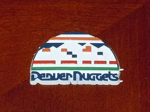 DENVER NUGGETS Vintage Old NBA RUBBER Basketball FRIDGE MAGNET Standings Board - Picture 1 of 1