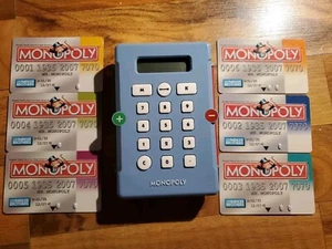 2007 Monopoly Electronic Banking Unit 6 cards Replacement Parts Tested Working * - Picture 1 of 4