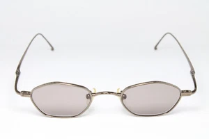 MATSUDA 10635 LBR Original Vintage Sunglasses Rare Steampunk Small Lenses Brown - Picture 1 of 8