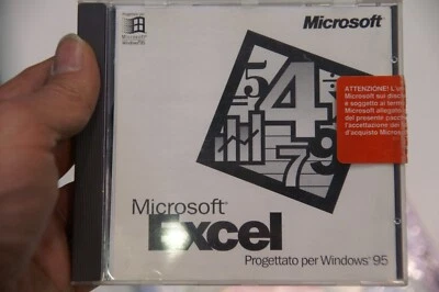 Microsoft EXCEL 95 Software CD - Immagine 1 di 2