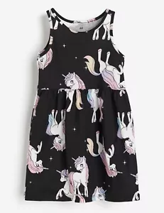 H&M Girls Ladybug Dress Sz 6/7Y Cute New Toddler Outfit - Picture 1 of 2
