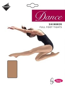 Femmes Silky Brillant Collants De Danse Pied ou Pied De L'étrier - Picture 1 of 3