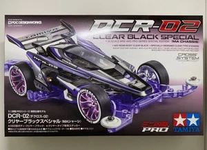 Tamiya Mini 4WD DCR-02 Clear Black Special 95604 Giappone usato - Foto 1 di 4