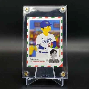 Shohei Ohtani LA Los Angeles Dodgers Christmas Holiday New Mint Baseball Card - Picture 1 of 4