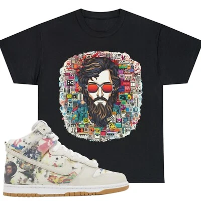 Camisa A Juego Dunk High SB Rammellzee Unisex Camiseta Tenis Camiseta Psicodélica Foto 1 de 2