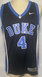 Maglia basket Nike Team ELITE Duke Blue Devils nera #4 NCAA Medium ~ usata  - Foto 1 di 12