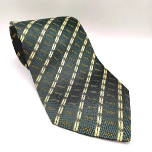 CHIVAS REGAL 100% Silk Used Tie Men's Stripe Green Classic Pattern Necktie - Picture 1 of 6