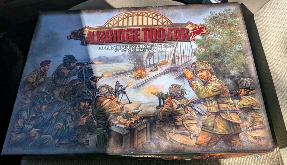 A Bridge Too Far Operation Market Garden Board Game Unpunched Paper Loss On Box - Image 1 of 4