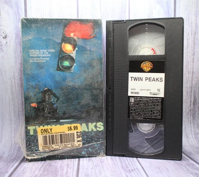 RARE Twin Peaks 1989 David Lynch MOVIE VHS Tape Special Edition Video TESTED - Image 1 of 4