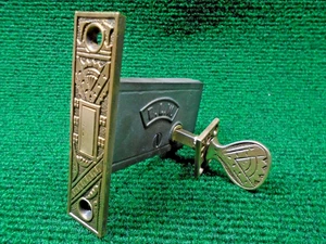 BLW EASTLAKE DEADOLT & TURN KNOB - CIRCA 1893 FULLY RESTORED - NICE (42098) - Picture 1 of 5