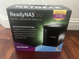 NAS NETGEAR ReadyNas 212 RN21200-100NES scellé dans sa boîte - Photo 1/7