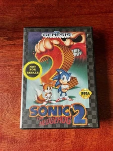 Sonic the Hedgehog 2 (SEGA Genesis, 1992) CIB Complete *Not For Resale* version - Bild 1 von 4
