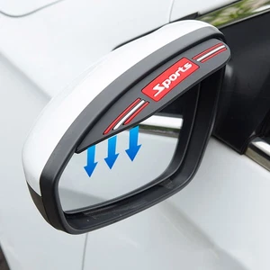2x Protector Espejo Retrovisor Coche Lluvia Cejas Protector Parasol Cubierta Accesorios - Imagen 1 de 12