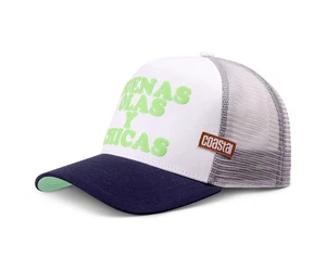 COASTAL Olas y Chicas Trucker Cap - Mesh Mütze Kappe Meshcap Basecap Cappy Caps - Picture 1 of 3