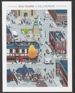 #6024 250 Years of Delivering- Forever 2025 Sheet of 20 Se-Tenant MNH - Picture 1 of 2