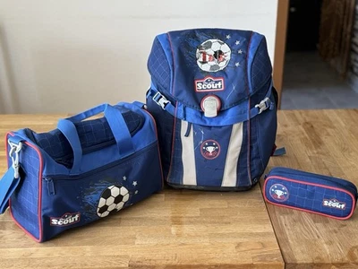 Scout Schulranzen Set Ritter, Sporttasche, Federtasche - Bild 1 von 4