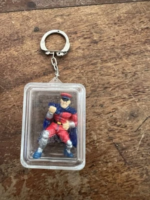 Vintage 1992 Street Fighter II: MR Bison Figurine Keychain - Image 1 of 4