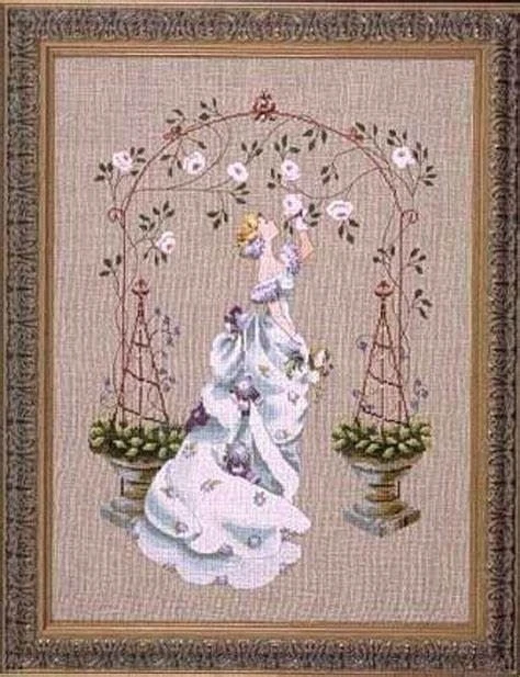 Rose Arbour MD48 by Mirabilia cross stitch pattern - Image 1 of 1