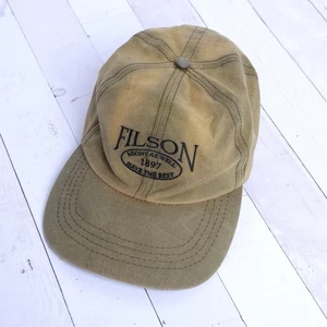 Vintage Filson Hut aus gewachstem Canvas verstellbar hergestellt in den USA - Bild 1 von 6