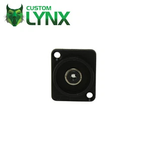 3,5 mm TRS Klinke Gehäuse Buchse. Mini Stereo Buchse D Typ Lötanschluss. Schwarz - Bild 1 von 4