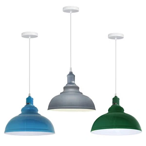 Vintage-Leuchte Pendelleuchte Hängelampe Retro Deckenlampe Industrie Design E27 - Bild 1 von 25