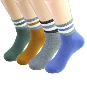 3 Pairs Mens Womens Socks Sports Athletic Classic Work Crew Cotton Size 9-11 - Picture 1 of 2