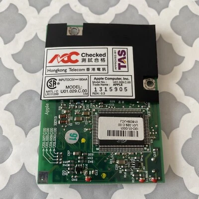 Apple U01.029.C.00 G4 Powerbook 56K Internal Modem - Image 1 of 4