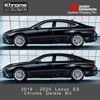 Envoltura de vinilo de eliminación de cromo para Lexus ES 2019-2022 Foto 1 de 4