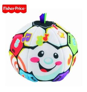 Singin Soccer Ball Baby Born Gift Toy Fisher Price Laugh Learn Interactive Play