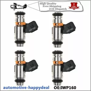 4X PETROL FUEL INJECTOR IWP160 FOR FIAT PUNTO GRANDE DOBLO IDEA 500 1.2 1.4 - Picture 1 of 7