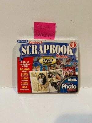 Cosmi Perfect Scrapbook Maker with BONUS ADVANCED PHOTO EDITOR - Image 1 of 4