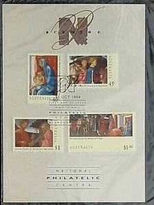 (AUS-403) AUSTRALIA 1994 JUEGO DE NAVIDAD DEL CENTRO FILATÉLICO NACIONAL POSTAL - Imagen 1 de 2