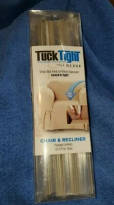 SureFit Tuck Tight Chair / Recliner Slipcover Grip Strips - 3 Pcs, Clear - Picture 1 of 2