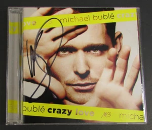 Crazy Love by Michael Bublé CD  signed by artist Autograph - Picture 1 of 4