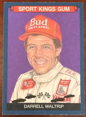 DARRELL WALTRIP 2021 SPORT KINGS GUM VOLUME 2 #50 Blue Short Print Nascar - Image 1 of 2