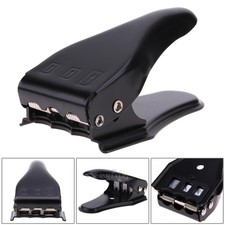 Black Universal 3 in 1 Sim/ Micro Sim/ Nano Sim Card Cutter For iPhone 7 6 5 4S