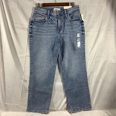 Maurices Edgely Jeans Womens 10 short Blue Ankle Slim Straight Sparkles NWT - Image 1 of 4