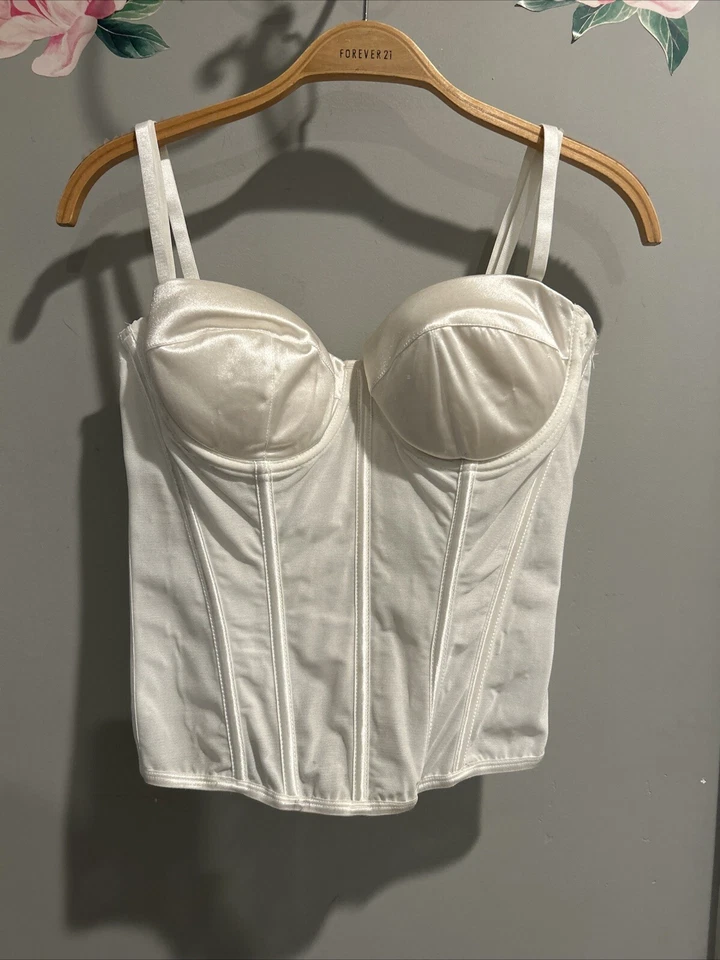 VTG 90’s Frederick’s of hollywood White Corset 36C - Image 1 of 4