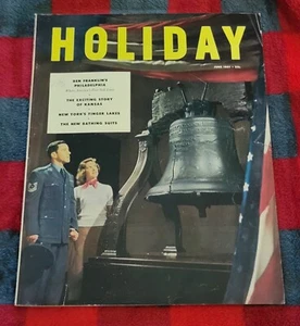 Holiday Magazine June 1951 Liberty Bell Cover. - Bild 1 von 2